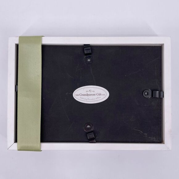 MIRACLE Poem Baby Photo Frame Grandparent Gift Co Folding #3091 One 2.5x4 Photo - Picture 6 of 7